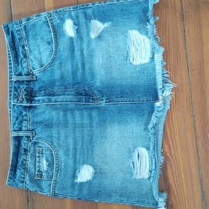 Denim skirt